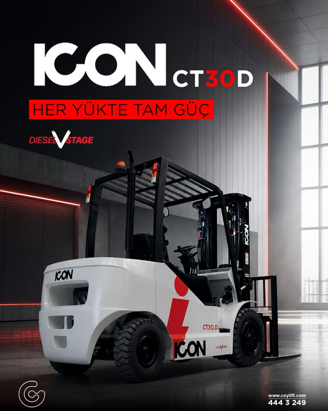 ICON CT30D Diesel Stage V tanıtım broşürü